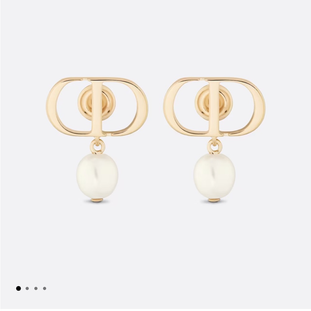 DIOR PETIT CD EARRINGS